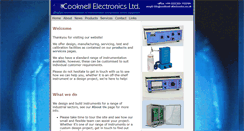 Desktop Screenshot of cooknell-electronics.co.uk